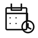 Recurring cleaning calendar