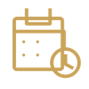 Calendar and clock