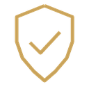 Shield with checkmark